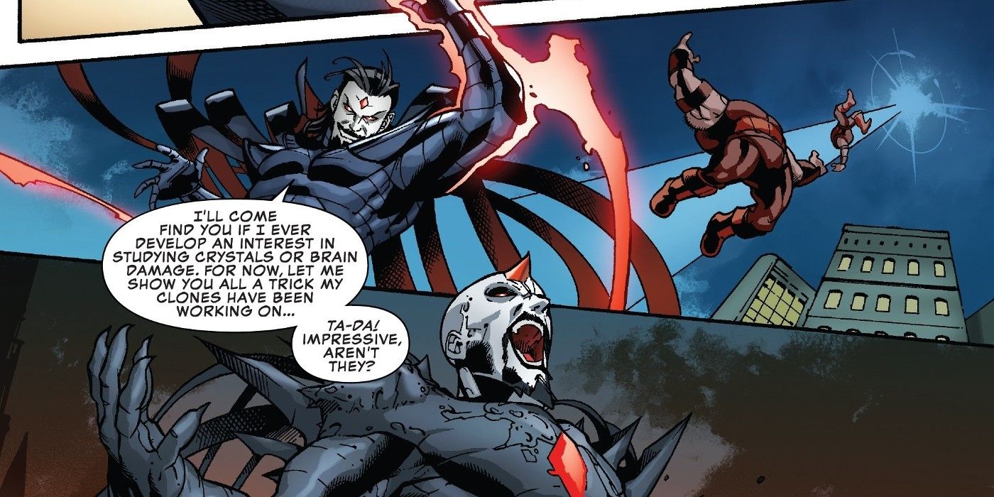 Mister Sinister beats Juggernaut by slapping him in UXM (2019) #18