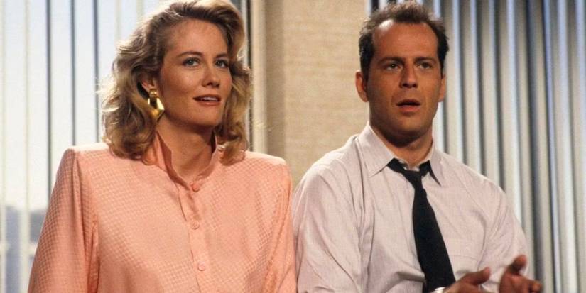 Cybill Shepherd and Bruce Willis in Moonlighting