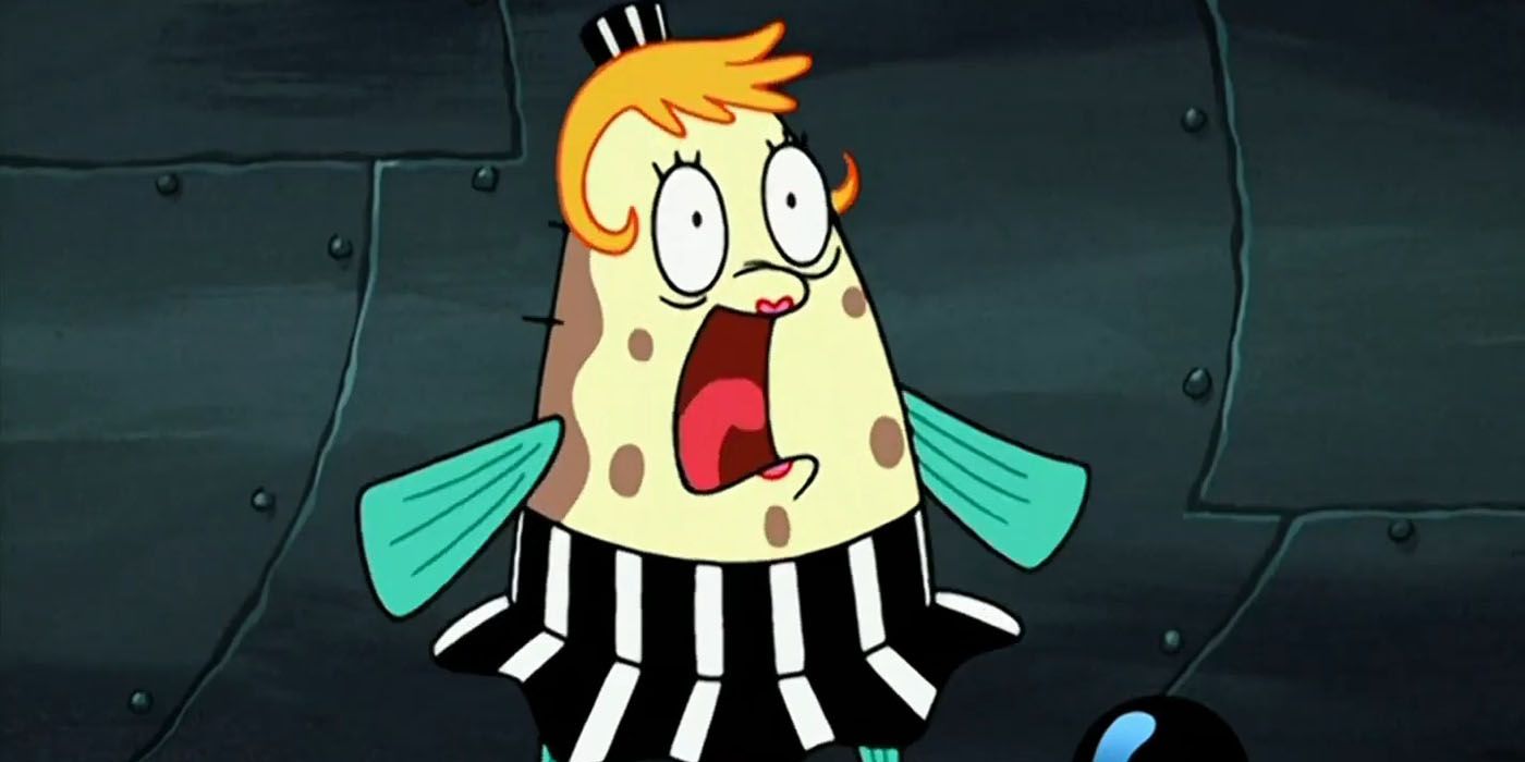 Mrs. Puff in jail in SpongeBob