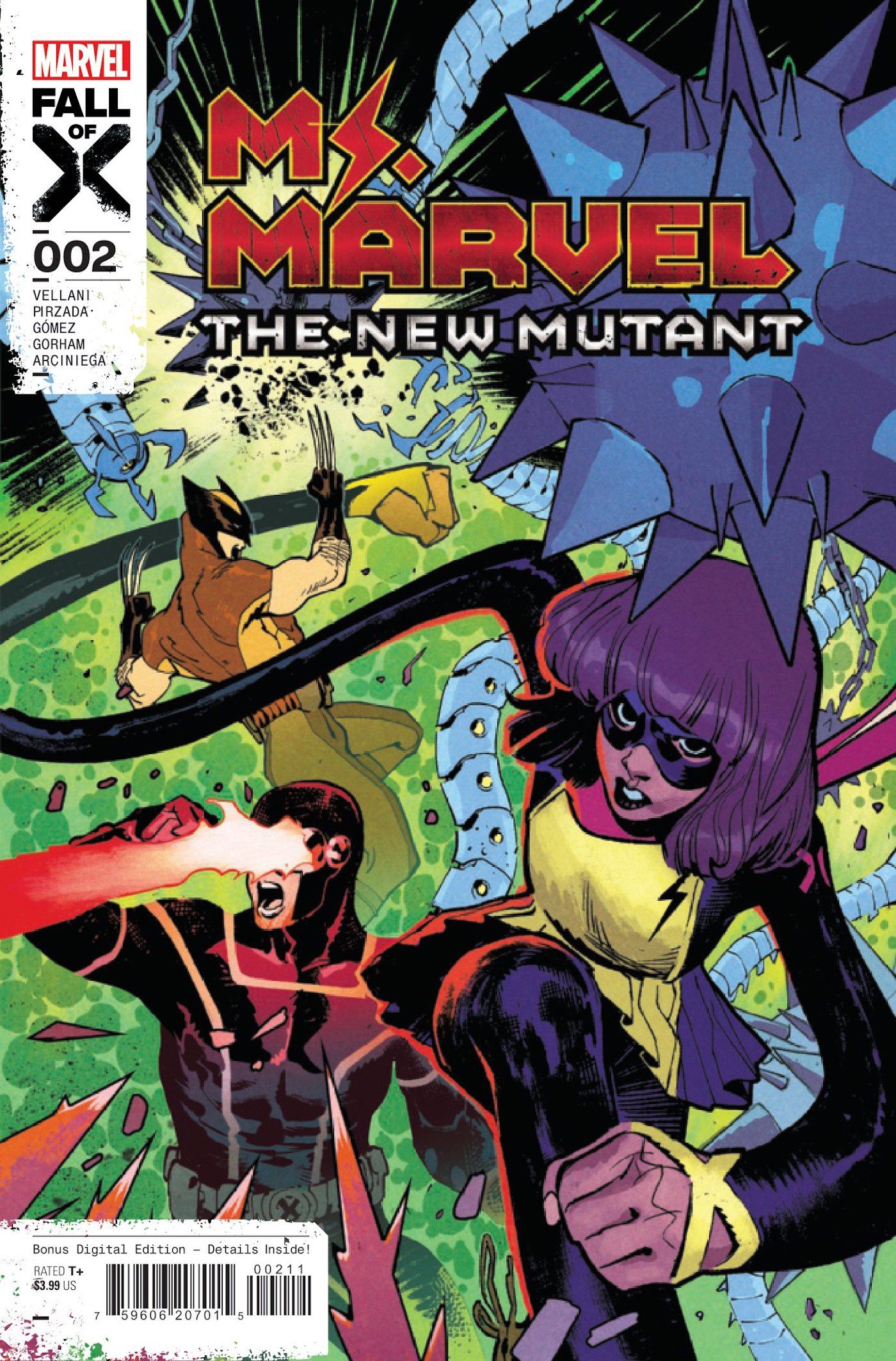 Ms Marvel New Mutant 2 Preview Cover
