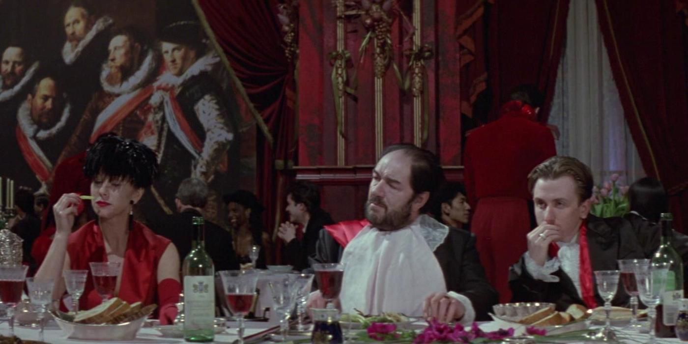 Michael Gambon in The Cook, The Thief, His Wife and Her Lover.