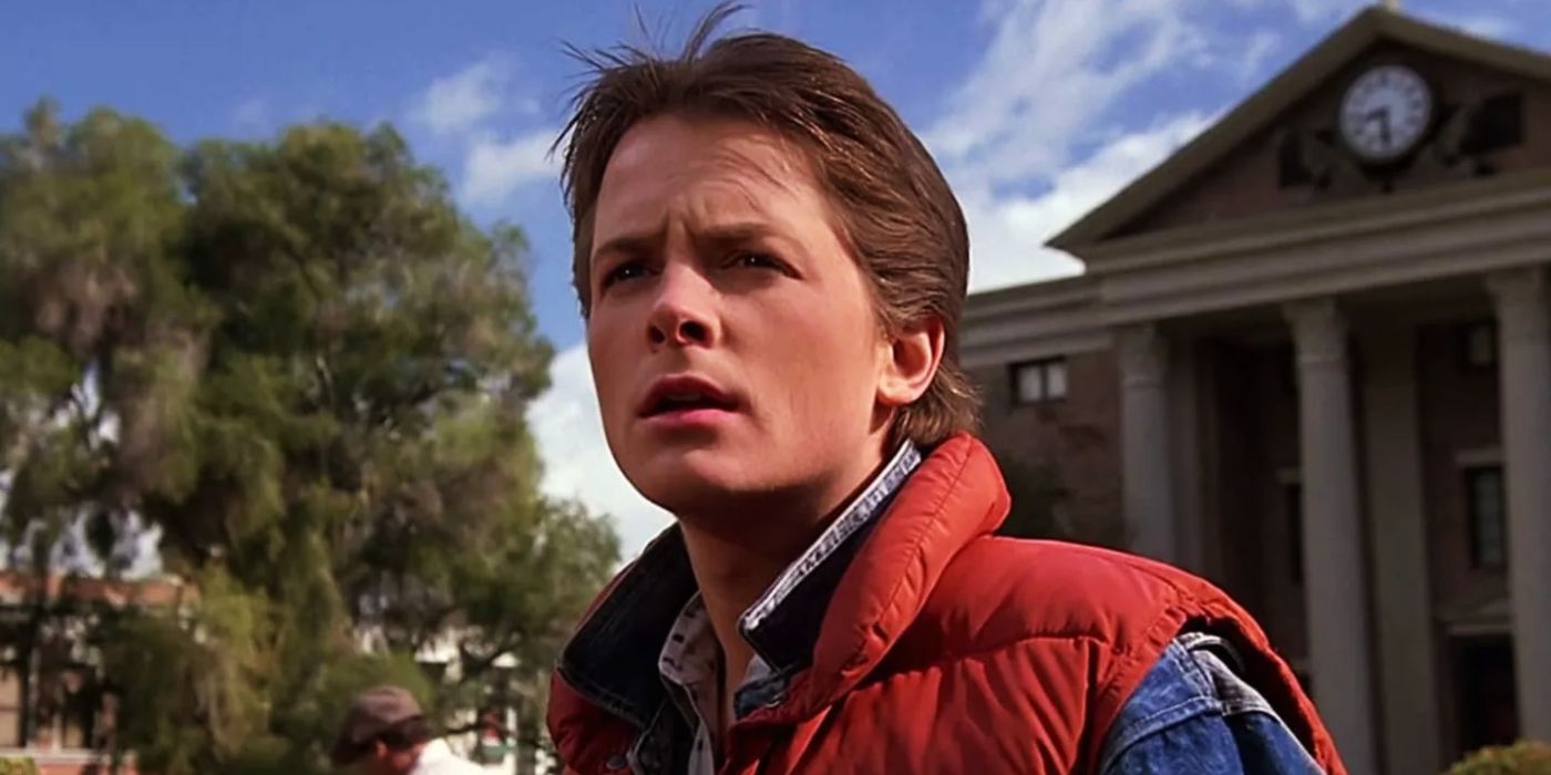 Michael J Fox in Back to the future