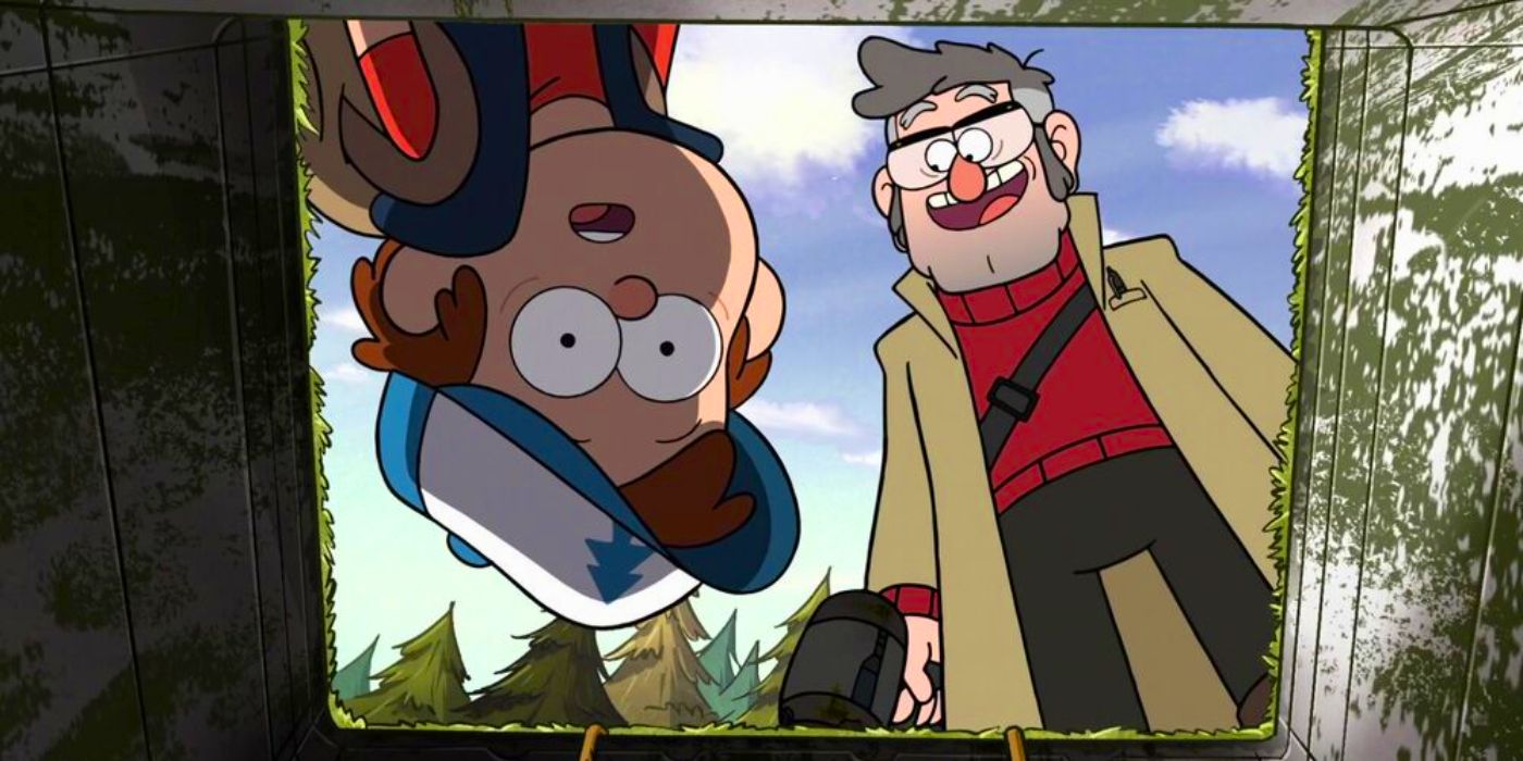 Gravity Falls Dipper and Ford Pines