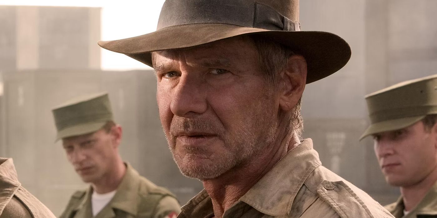 Harrison Ford in Indiana Jones and the kingdom of the crystal skull