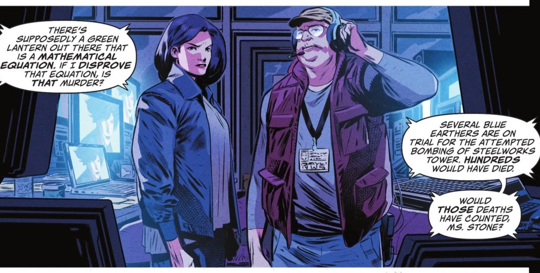 Norah Stone Disprove Green Lantern DC