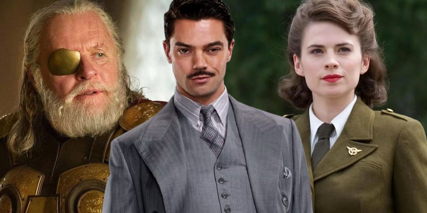 Odin Howard Stark and Peggy Carter in the MCU