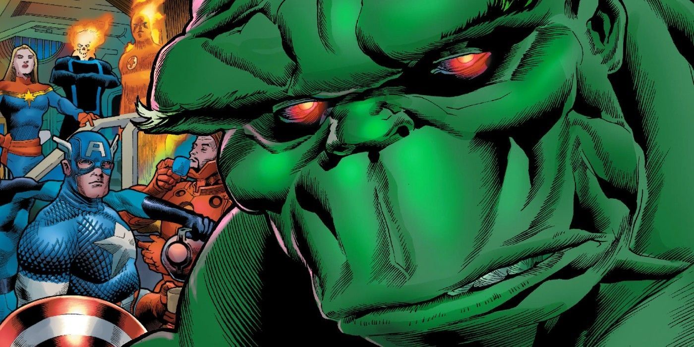 Hulk and the Avengers.
