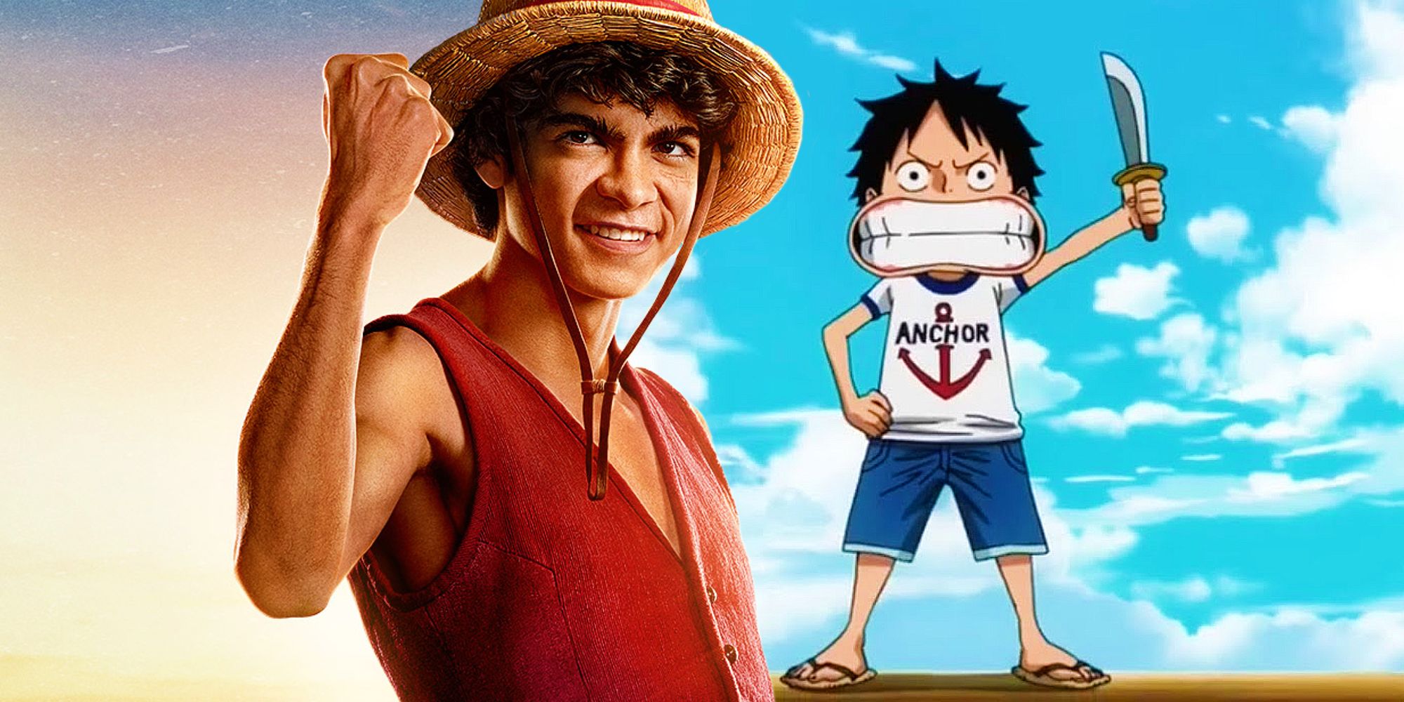 one piece, scar, luffy: One piece: How did Luffy get the scar on his chest?