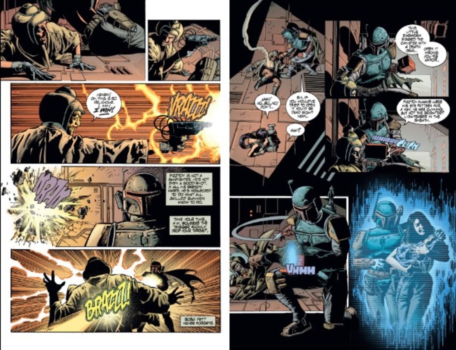 lance superado, mas nunca superado, boba fett de sw tales 7