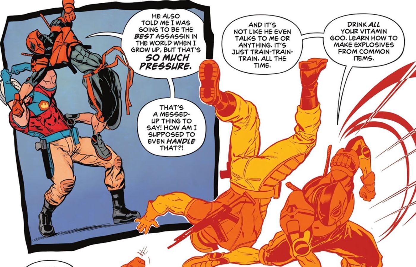 Peacemaker vs Teen Deathstroke DC