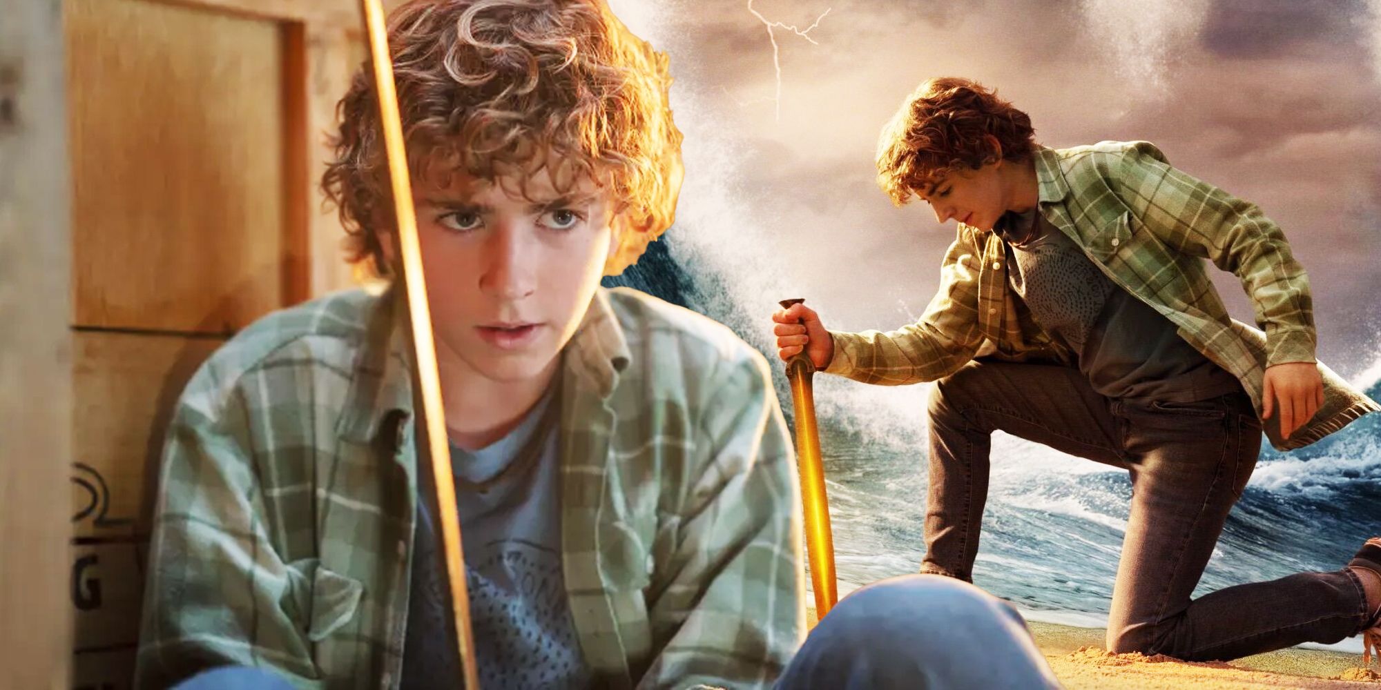 Percy and the Percy Jackson poster