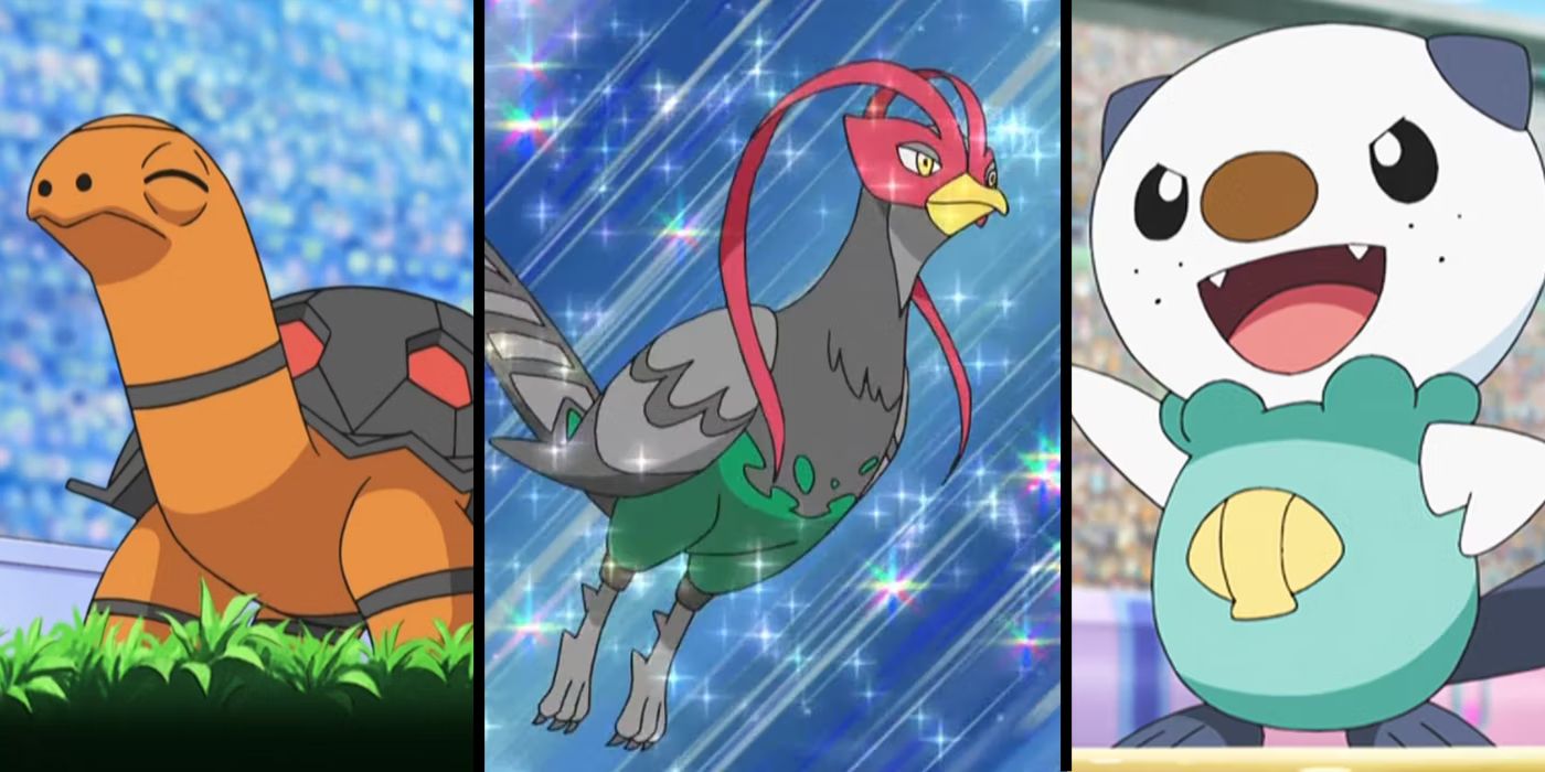 Pokémon: Every Pokémon Ash Caught In Sinnoh, Ranked