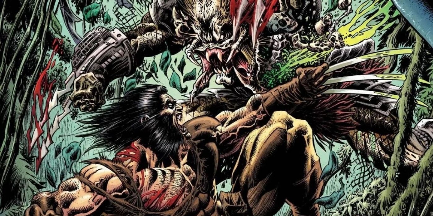 Predator vs Wolverine.