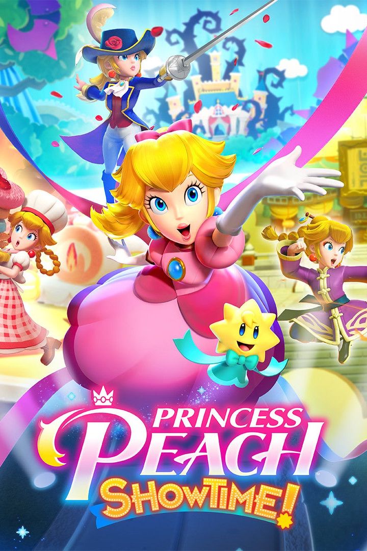 Princess Peach Showtime Game Poster