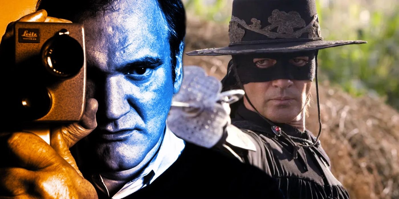 Quentin Tarantino and Zorro.