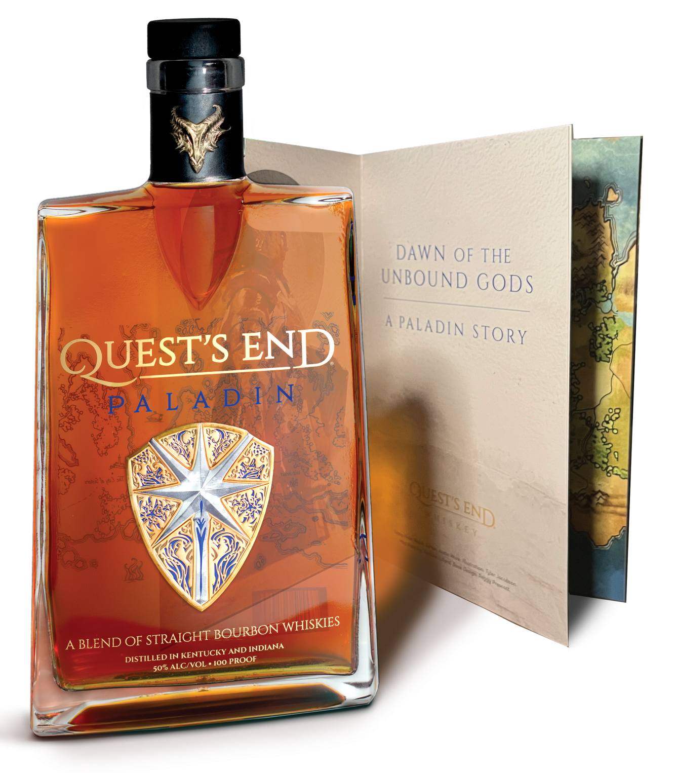 Quest's End Bottle & Book Paladin