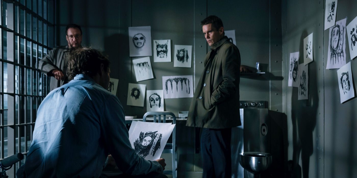John speaks with Kenner in his jail cell in Regression