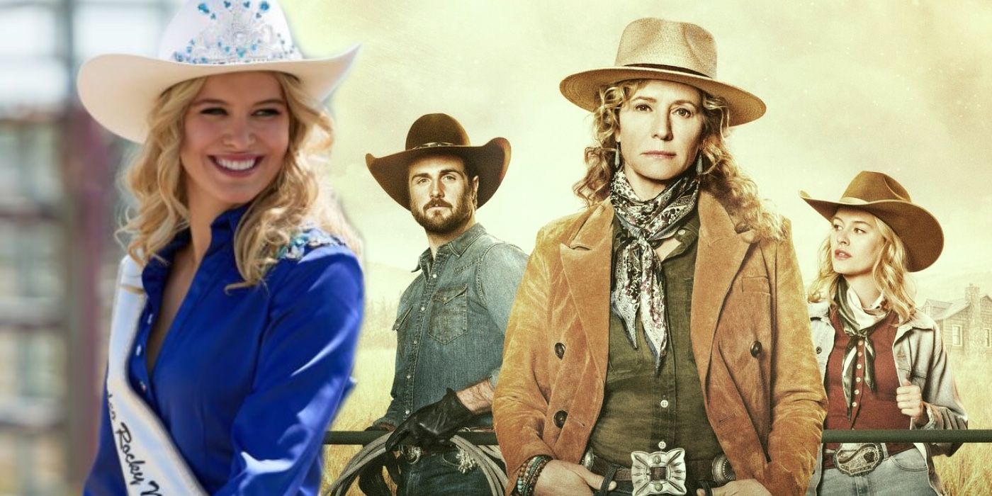 A composite image of the cast of Ride on the Hallmark Channel