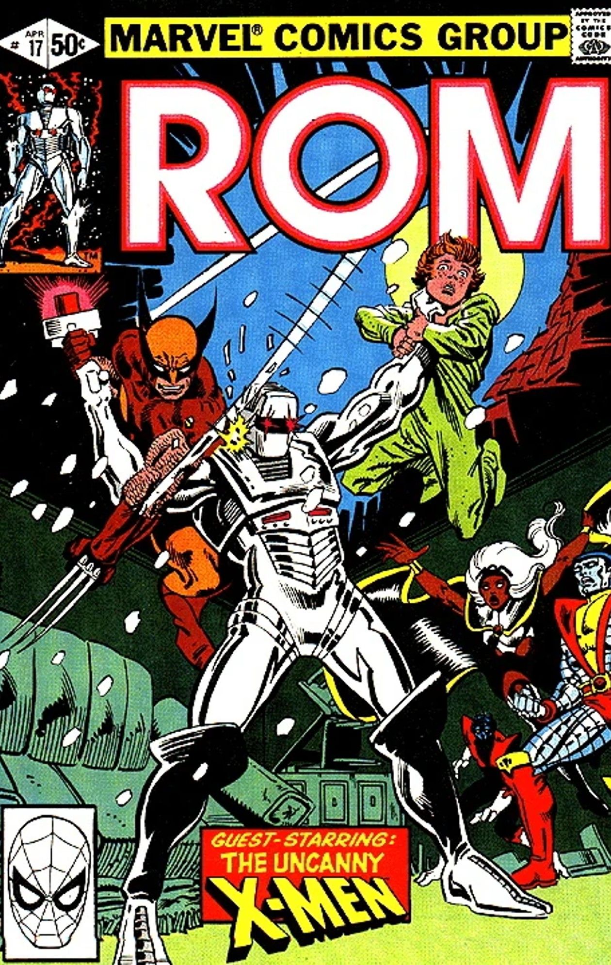 cover for rom vol 1  #17