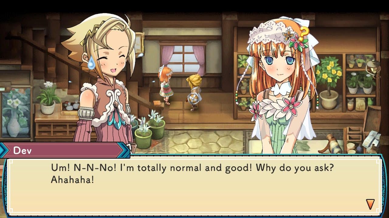 Rune Factory 3 Special conversation with Shara.