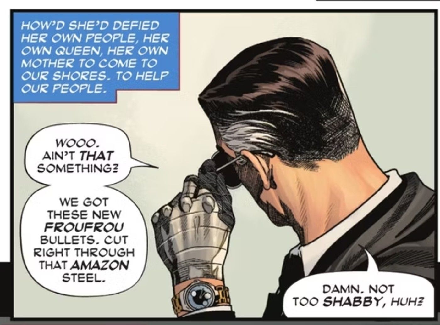 Sargent Steel Reveals the Existence of Anti-Amazon Bullets