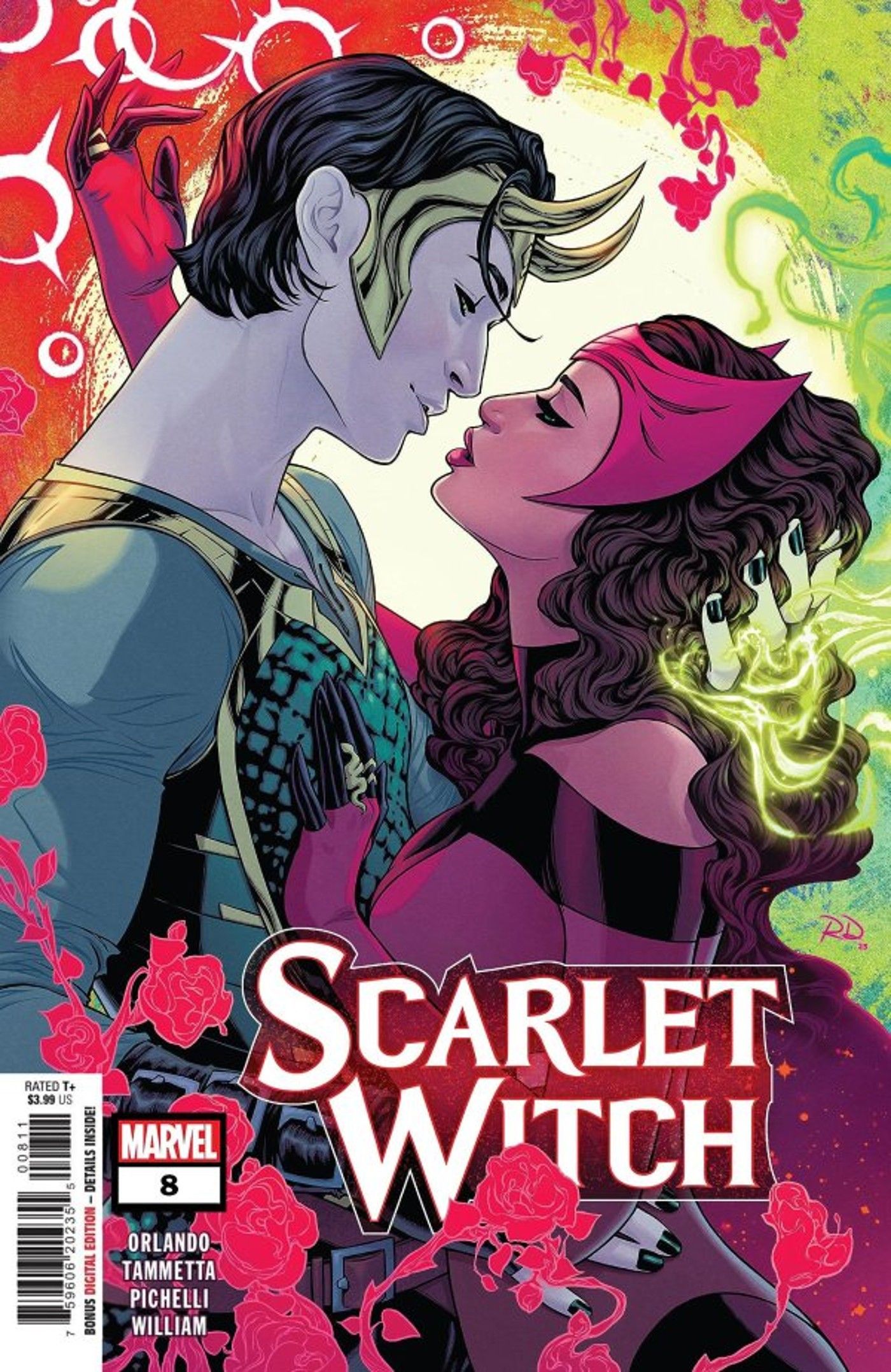 scarlet witch 8 preview cover