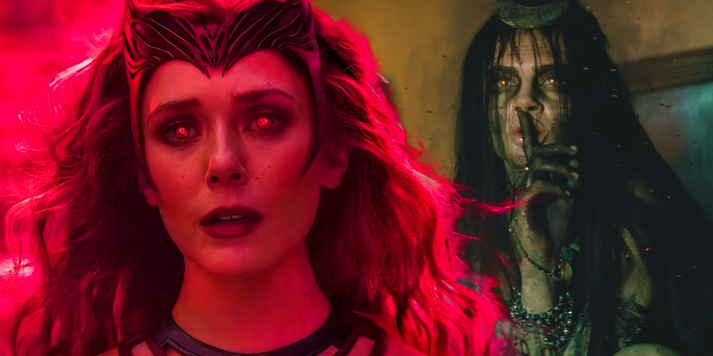 Scarlet Witch and Enchantress use dark magic in Marvel and DC films