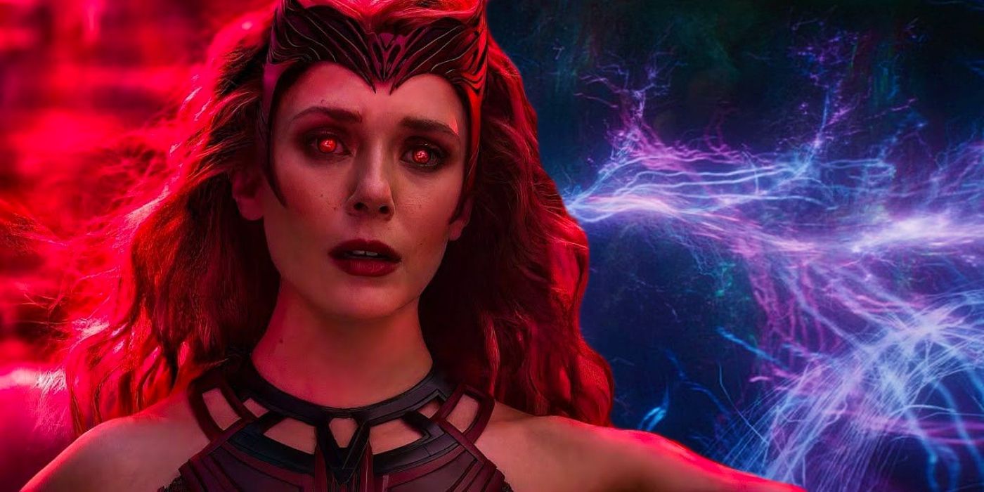 Scarlet Witch's Explosive MCU Return Imagined In Vibrant Phase 5 Poster ...