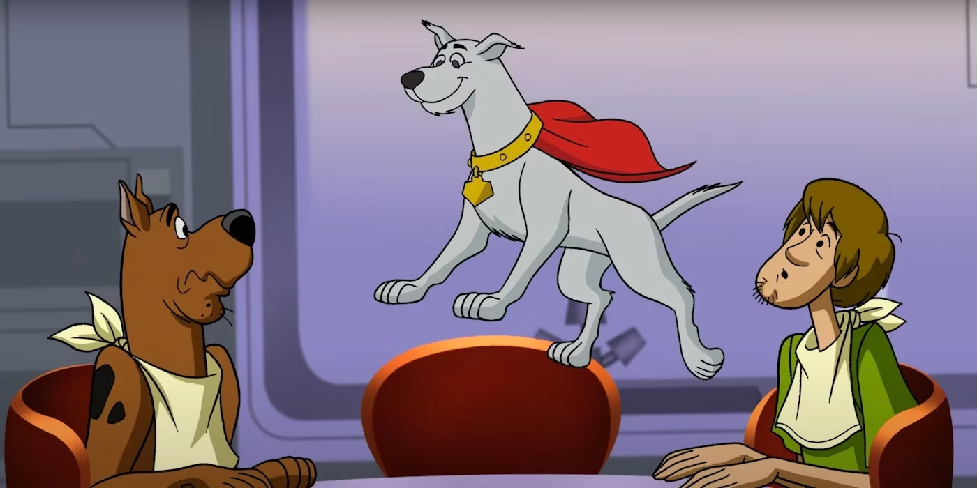 Scooby Doo! And Krypto Too! Clip Follows The Search For The Justice League [EXCLUSIVE]