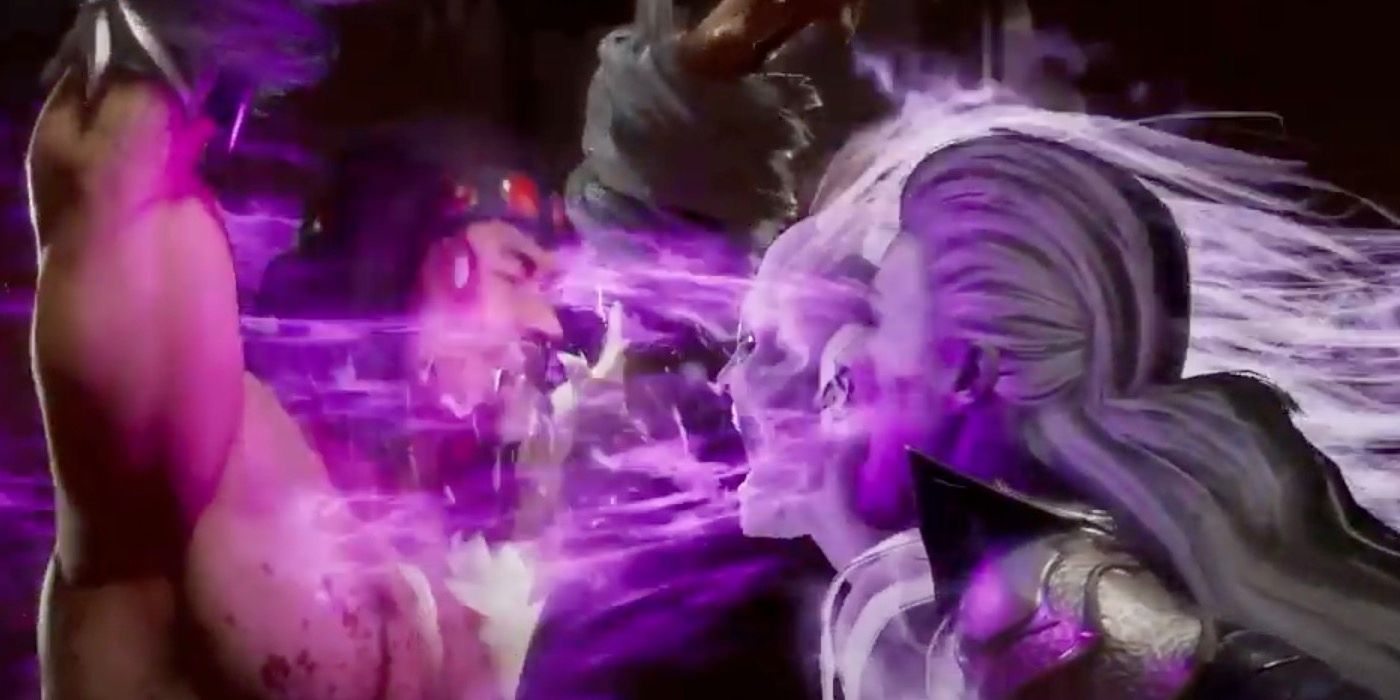 Sindel's Scream Queen fatality in Mortal Kombat.