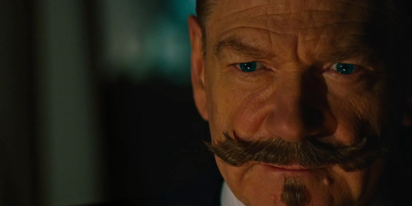 Kenneth Branagh as Hercule Poirot in A Haunting in Venice