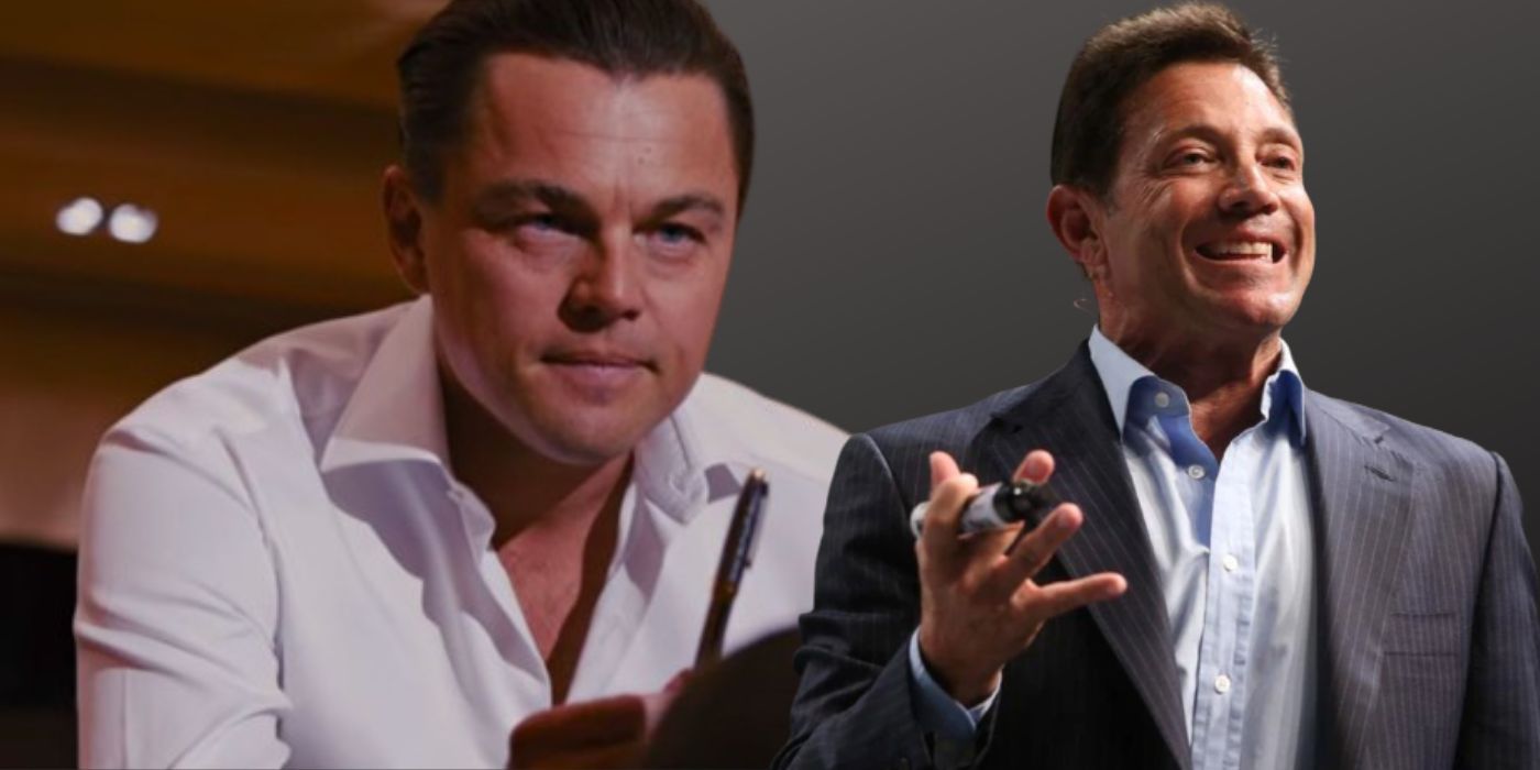 Leonardo DiCaprio and Jordan Belfort