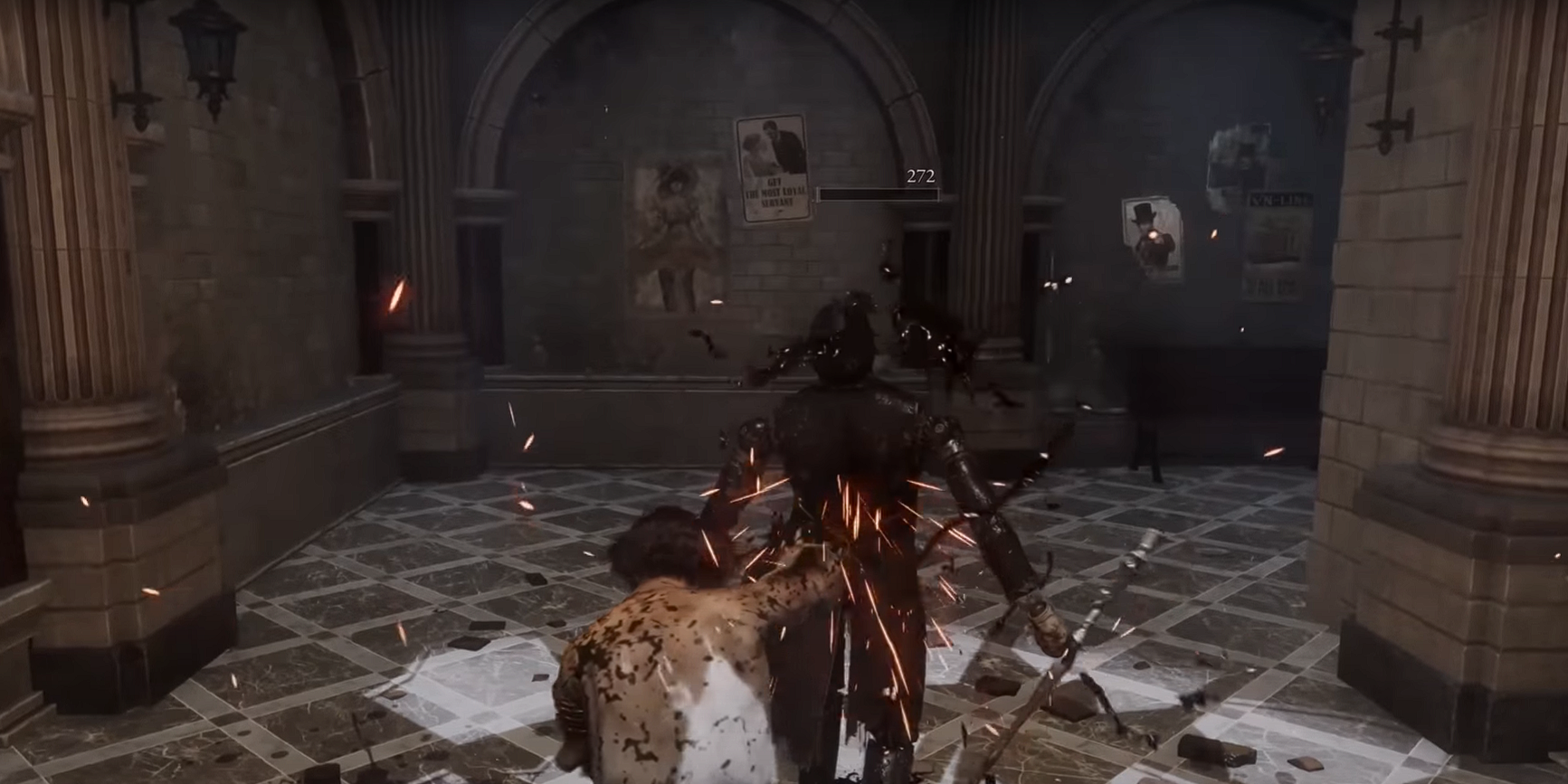 P performing a fatal attack in Lies of P