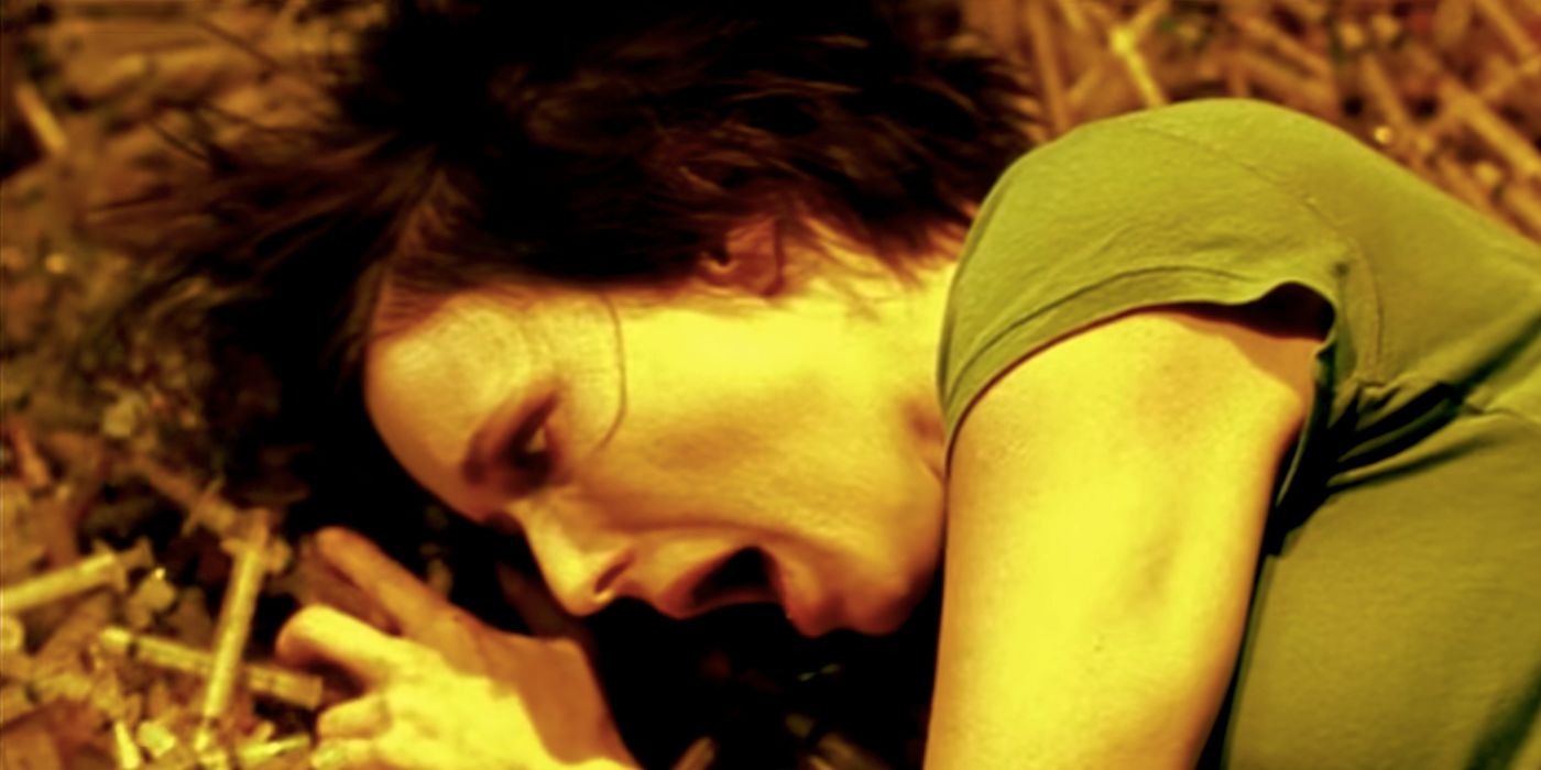 Shawnee Smith as Amanda in the Needle Pit in Saw II