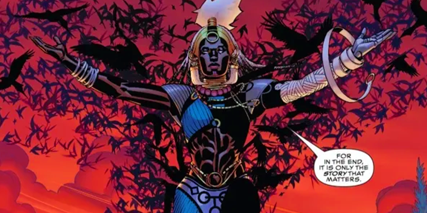 Shuri transforming into birds in Marvel Comics