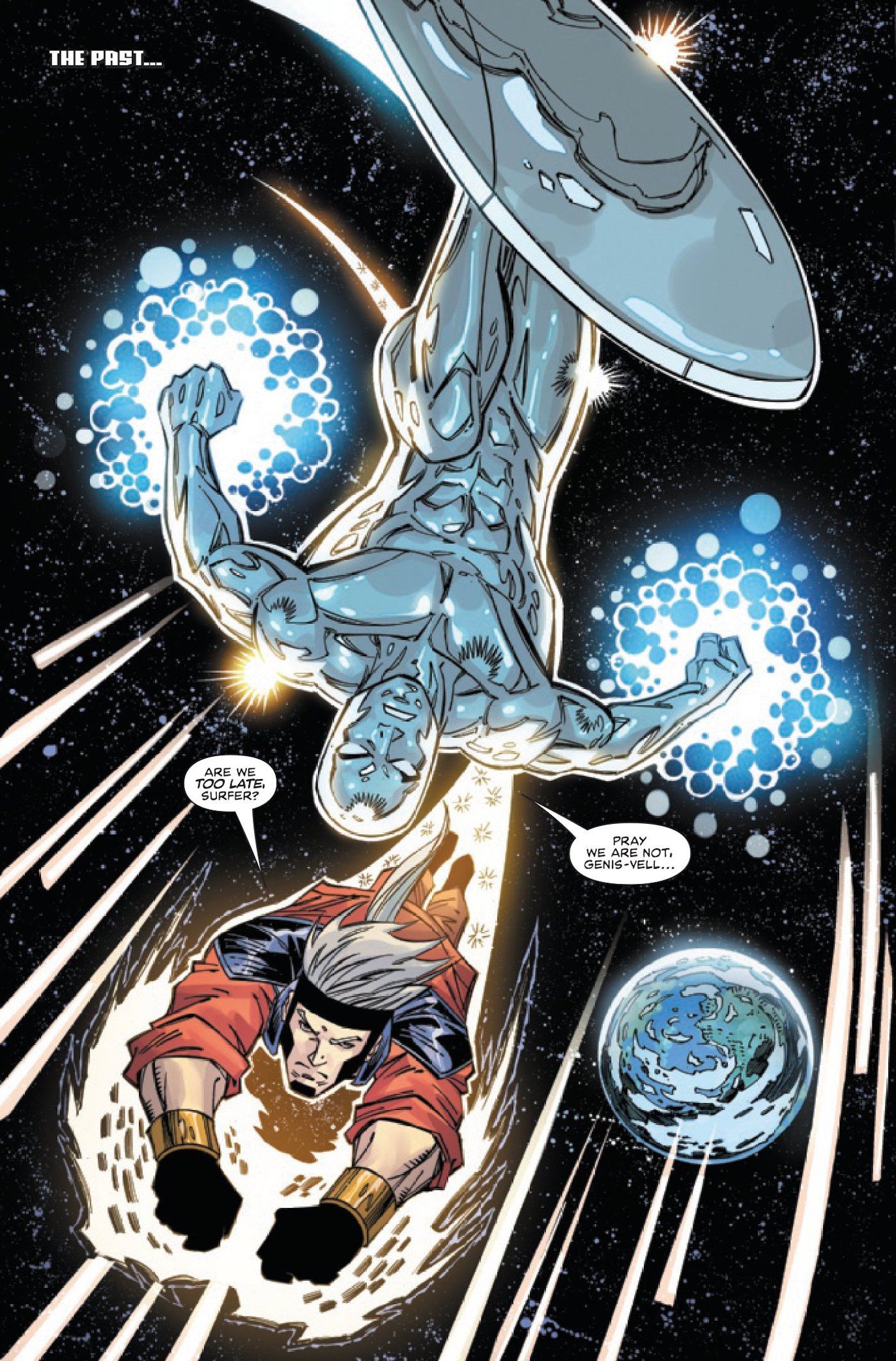 Silver Surfer Rebirth Legacy 1 Preview Page 1