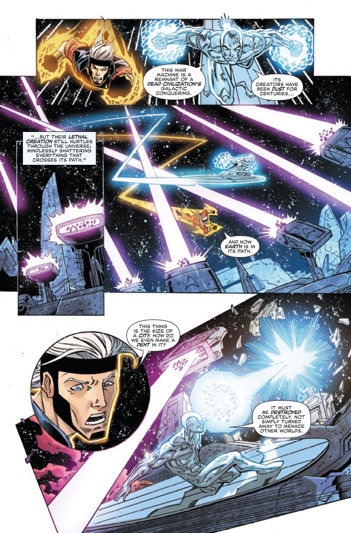 Silver Surfer Rebirth Legacy 1 Preview Page 4