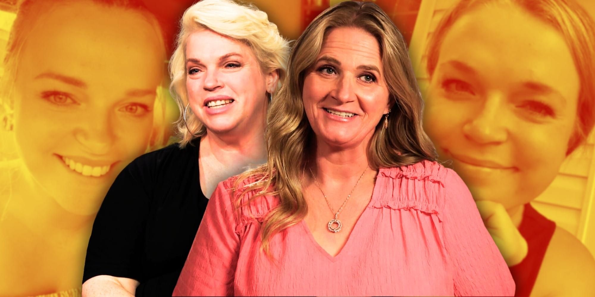 Montage of Sister Wives' Janelle, Christine & Maddie Brown