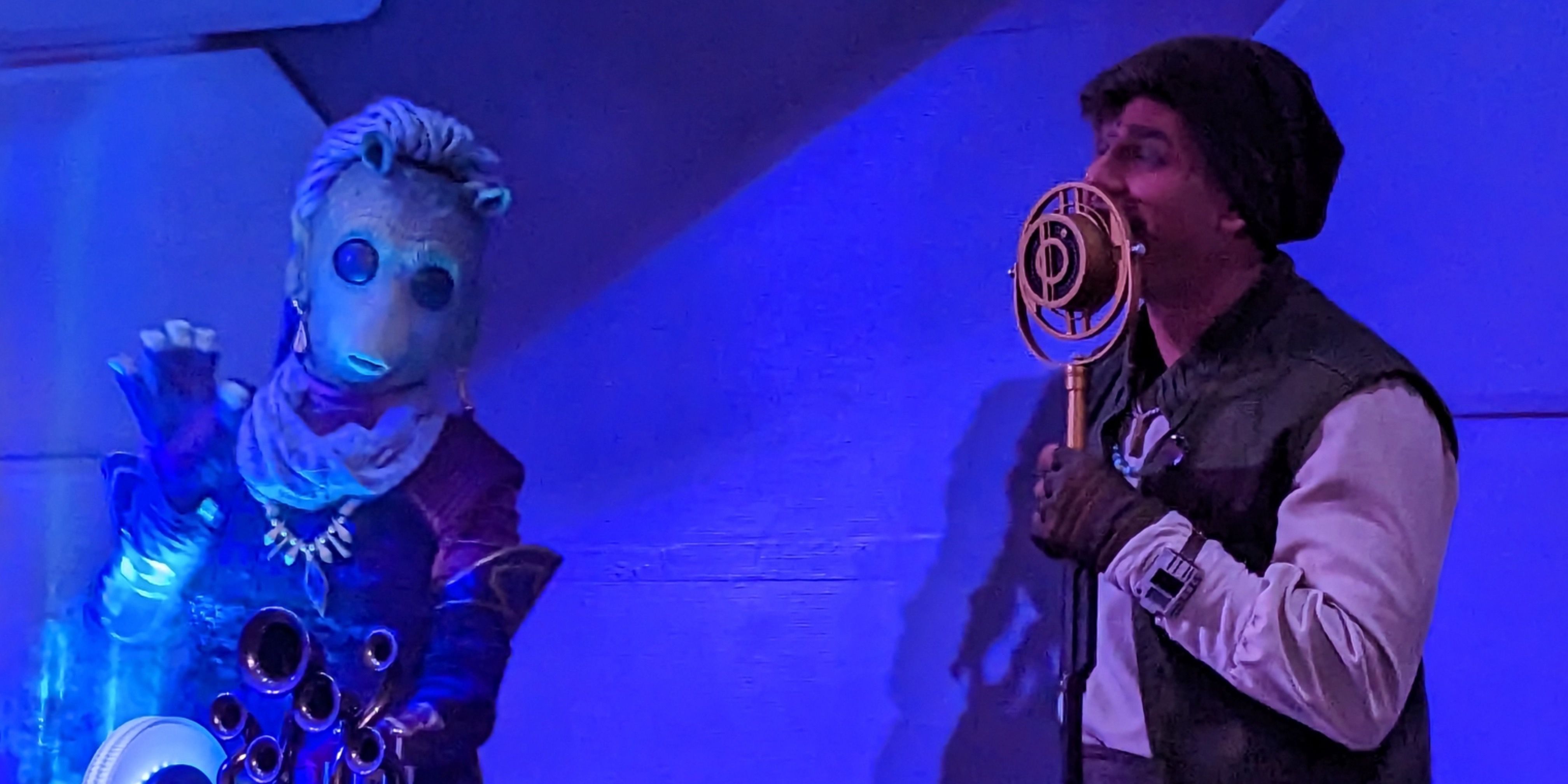 Sandro Alimander performs with Ouannii on the Halcyon