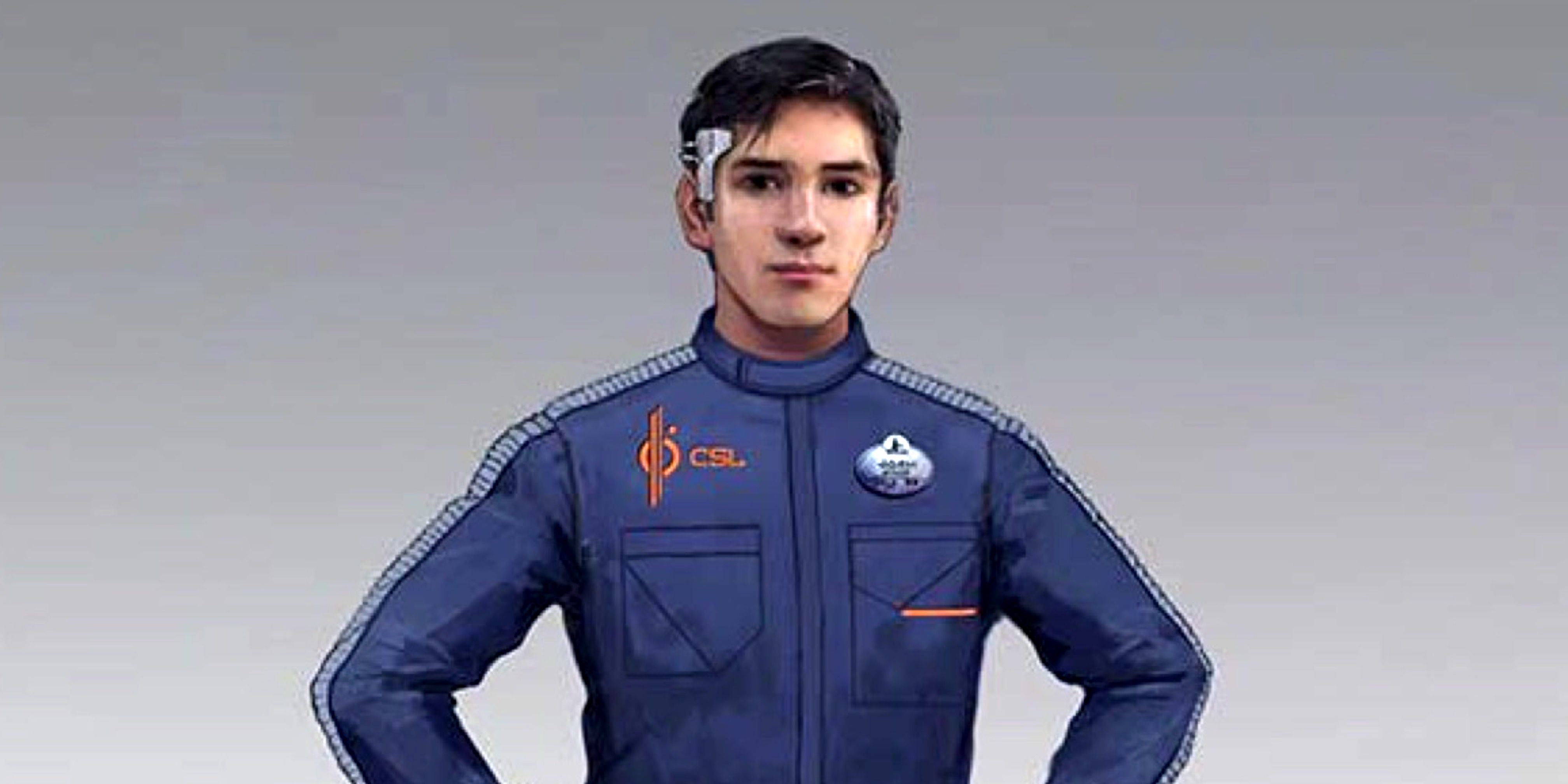 Concept art of Sammy on the Halcyon