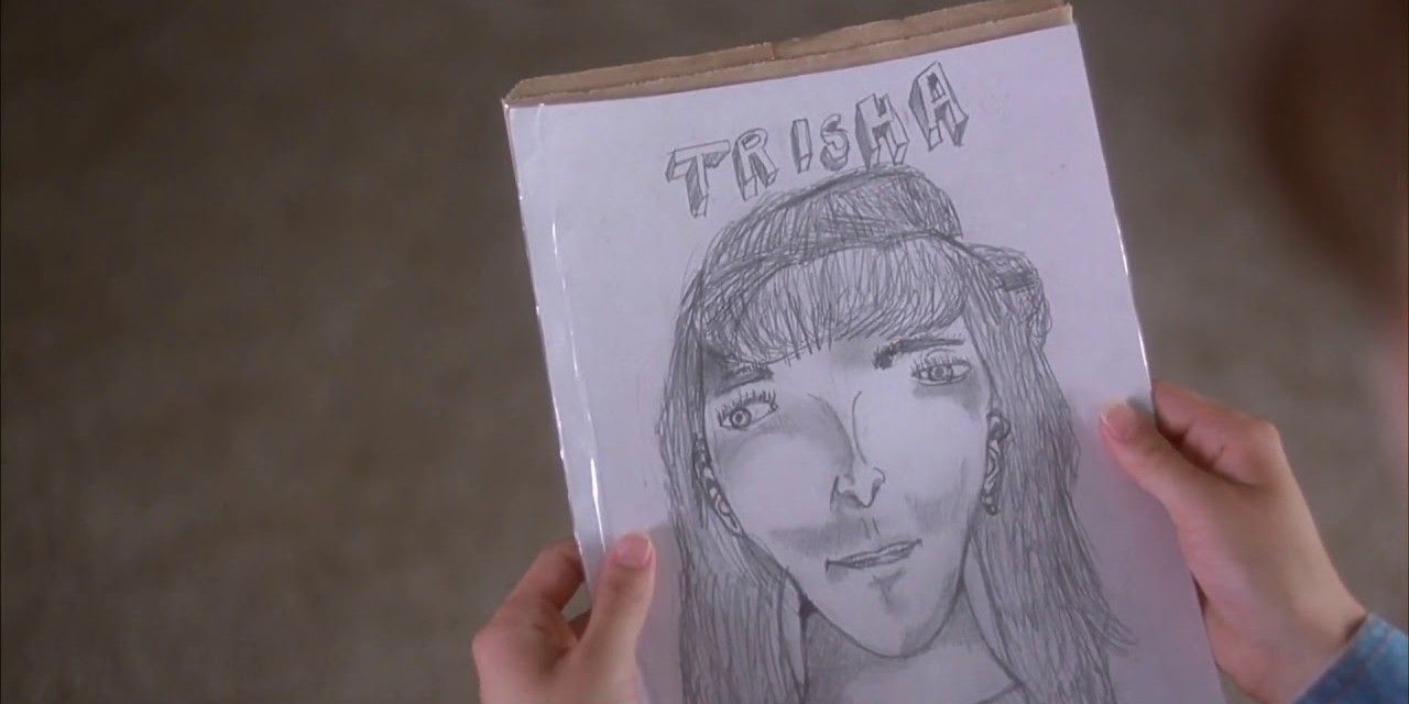 Sketch of Trisha in Napoleon Dynamite