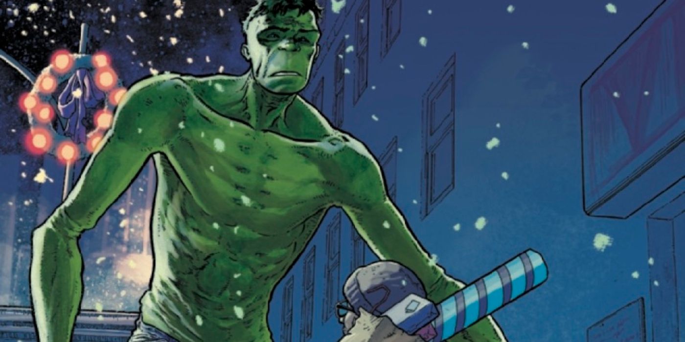 Skinny Hulk at Christmas time.
