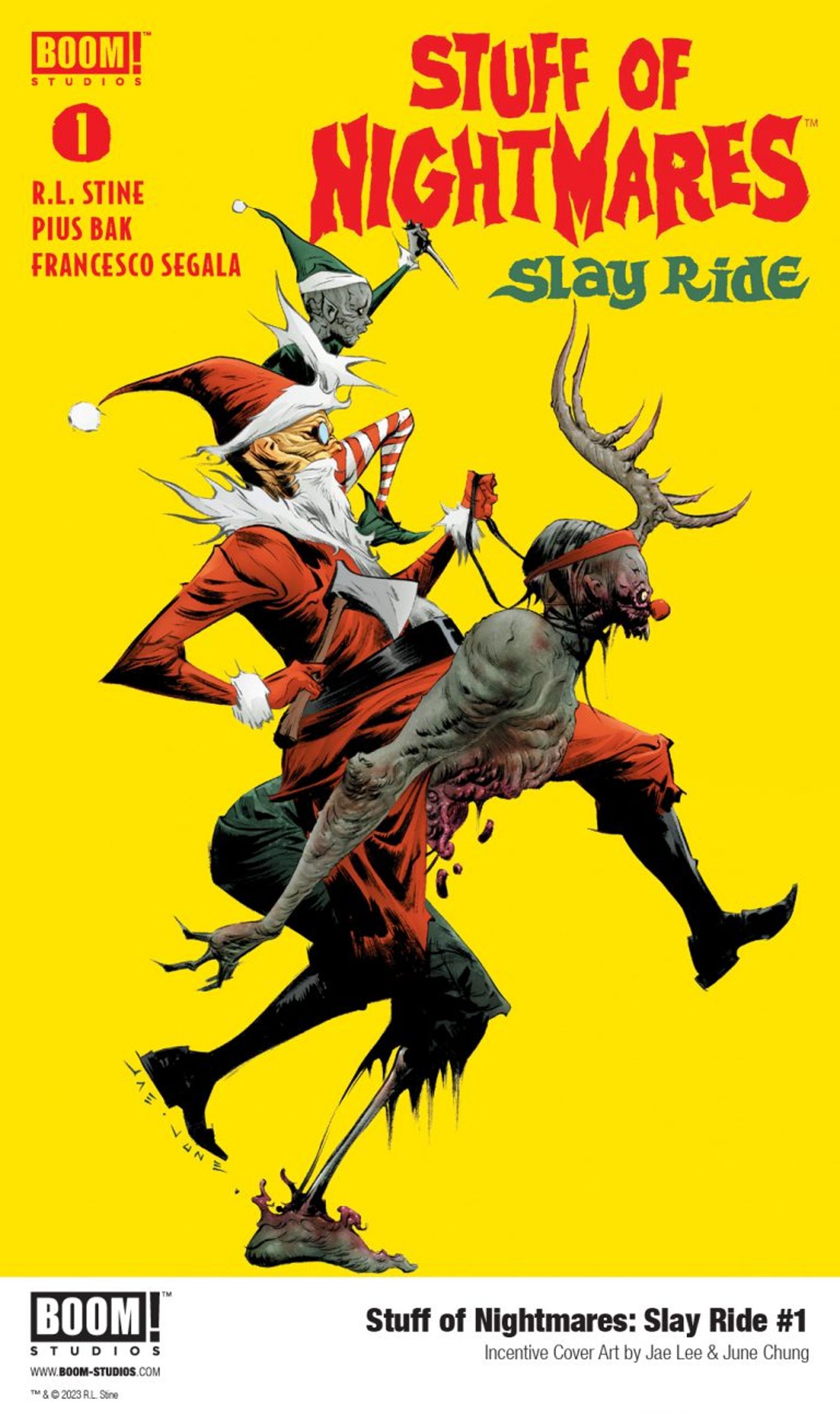 Slay Ride Jae Lee and June Chung Variant Cover