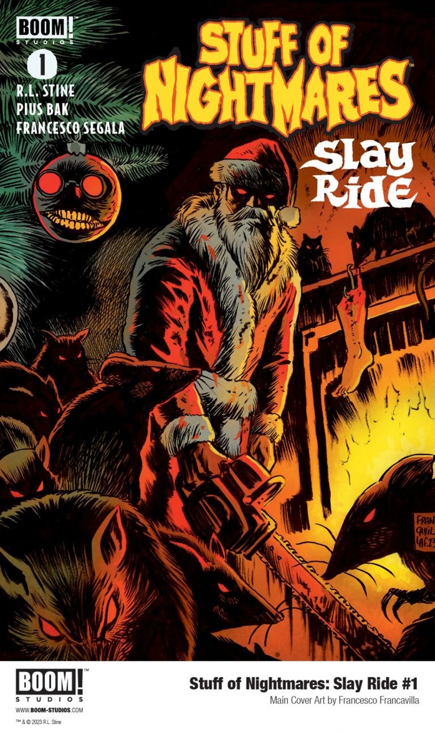 Slay Ride Official Francesco Segala Cover Art