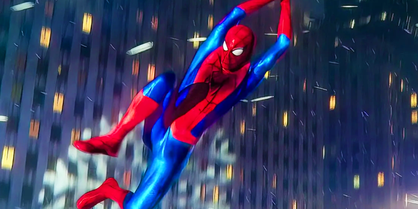 Spider-Man in new suit in No Way Home