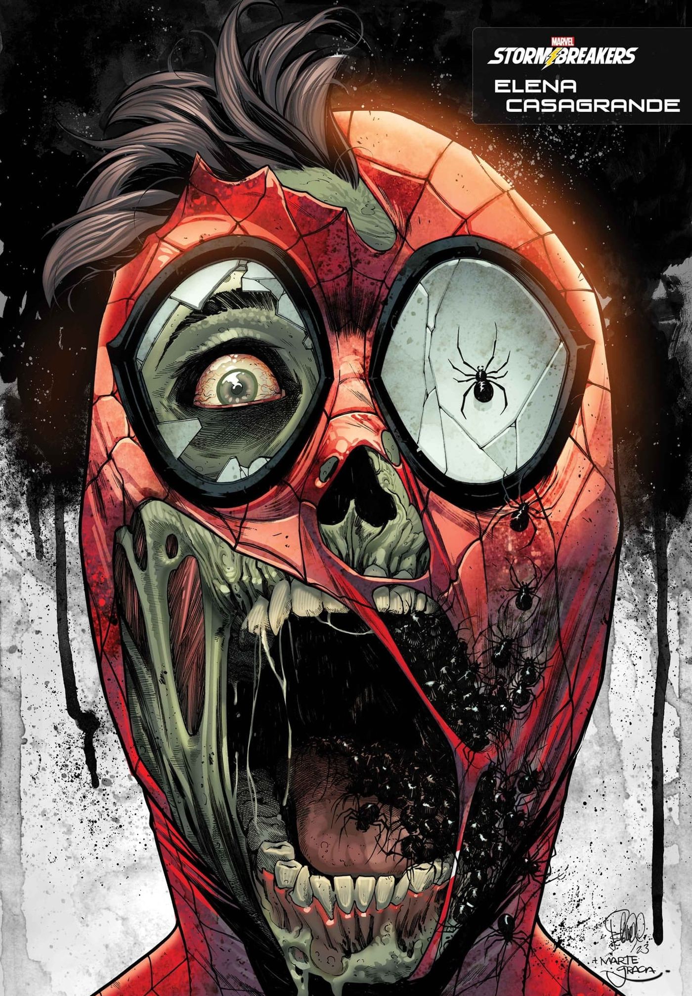 Spider-Man Zombie Variant Cover