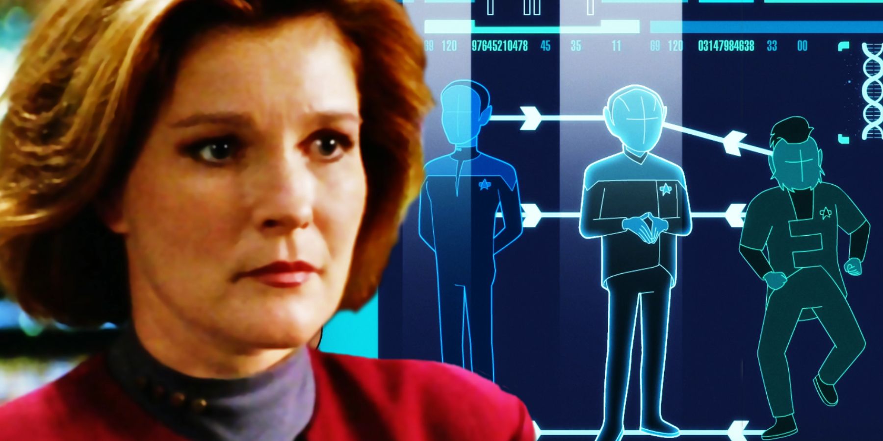 Tuvix Actor Praises Star Trek: Voyager’s “Love Scenes” with Jennifer Lien’s Kes