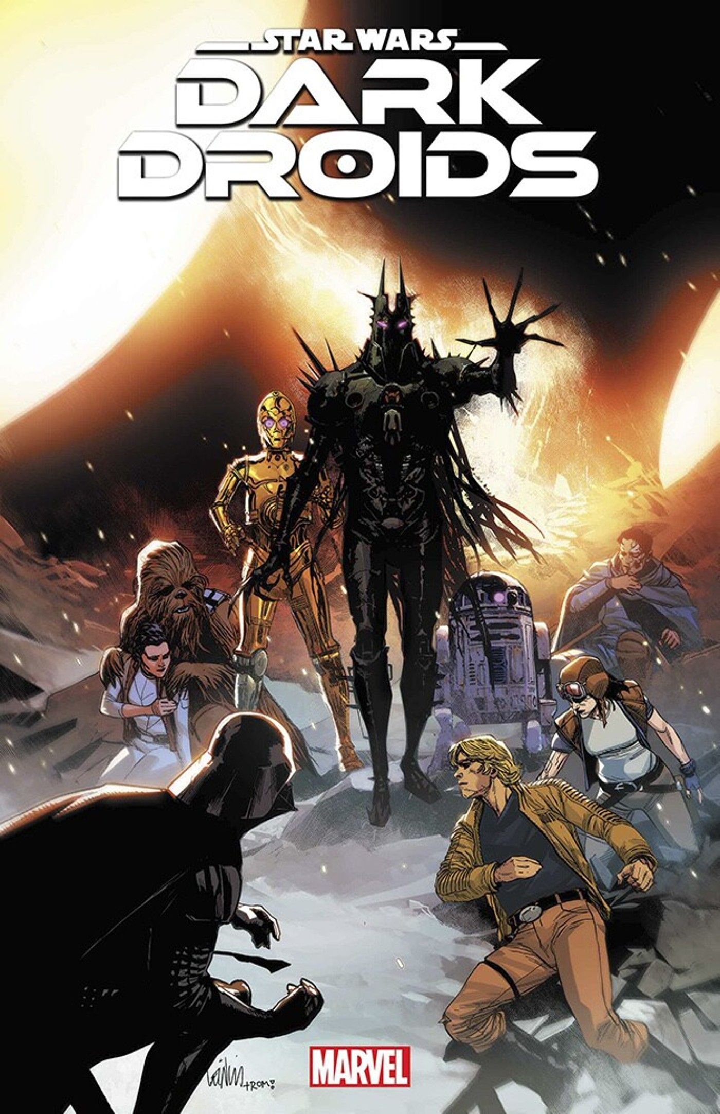 STAR WARS DARK DROIDS 5 PREVIEW COVER THE SCOURGE