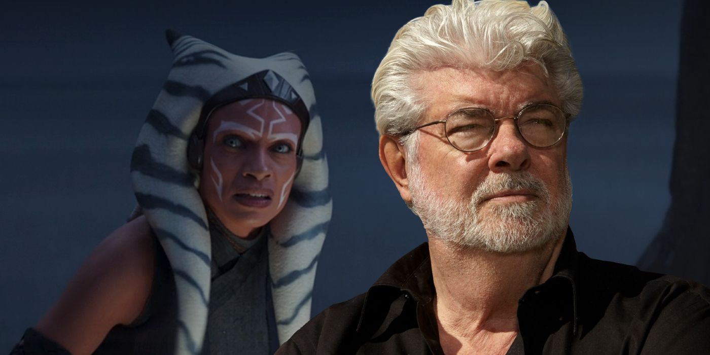Star Wars George Lucas and Ahsoka