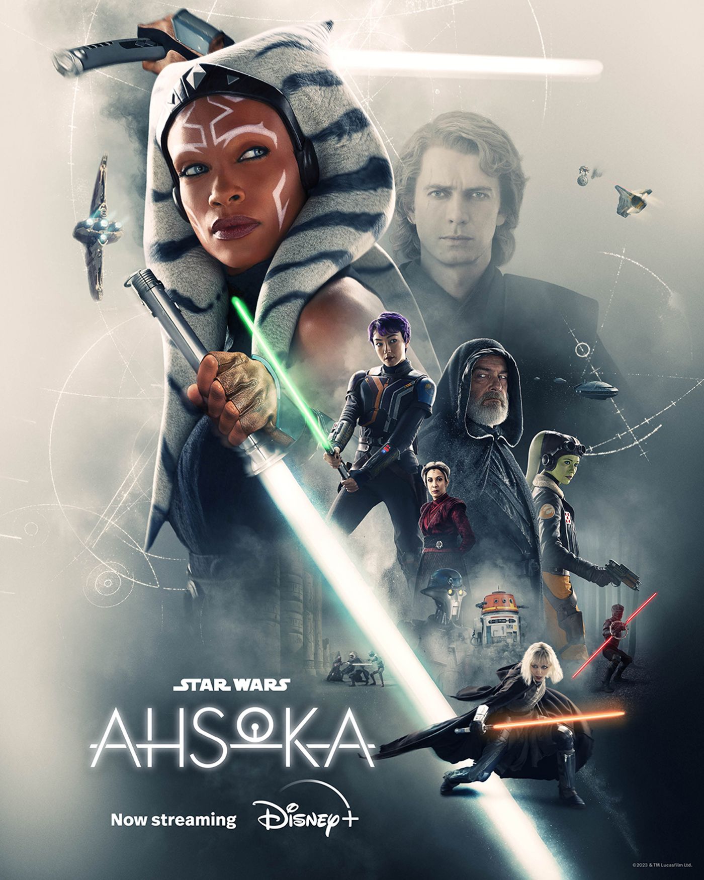 Ahsoka midseason poster.